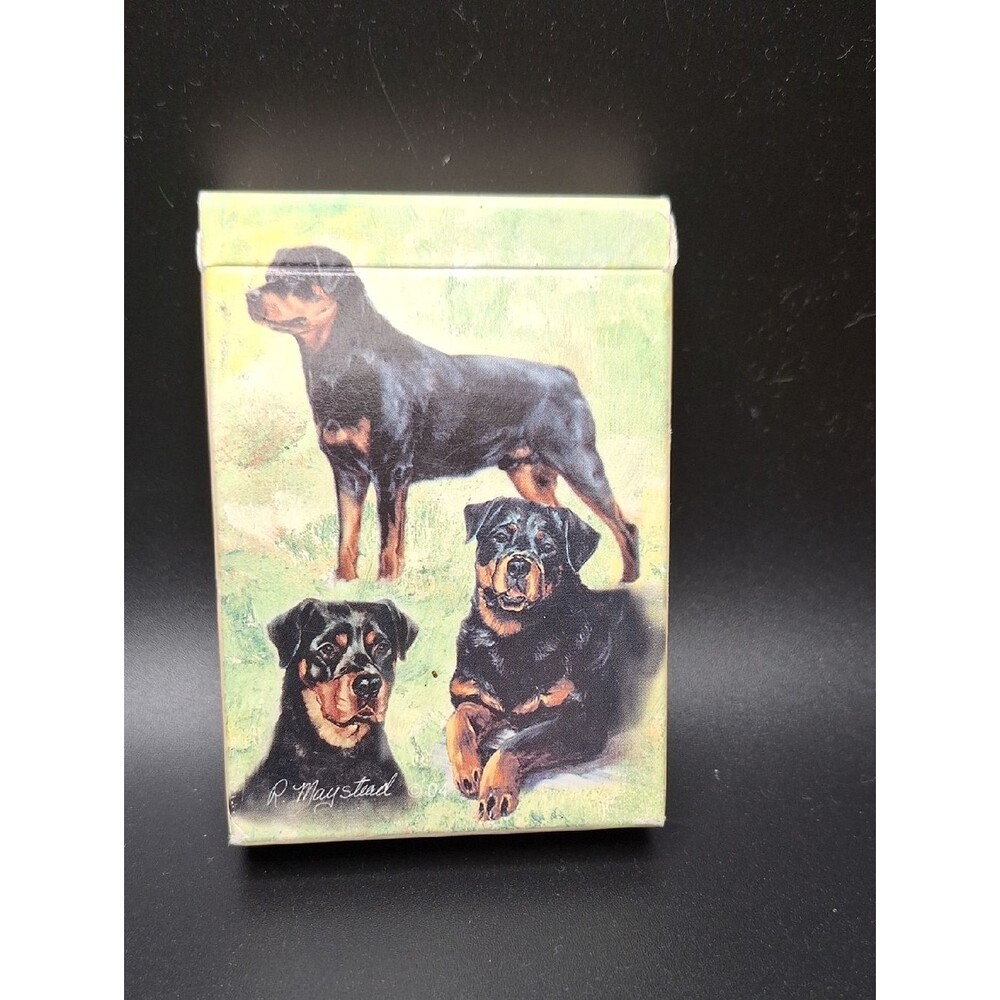 Rottweiler Decorative Deck Of Playing Cards